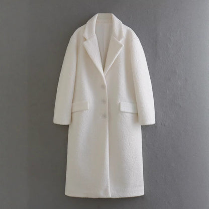 Soft Plush Coat for Women