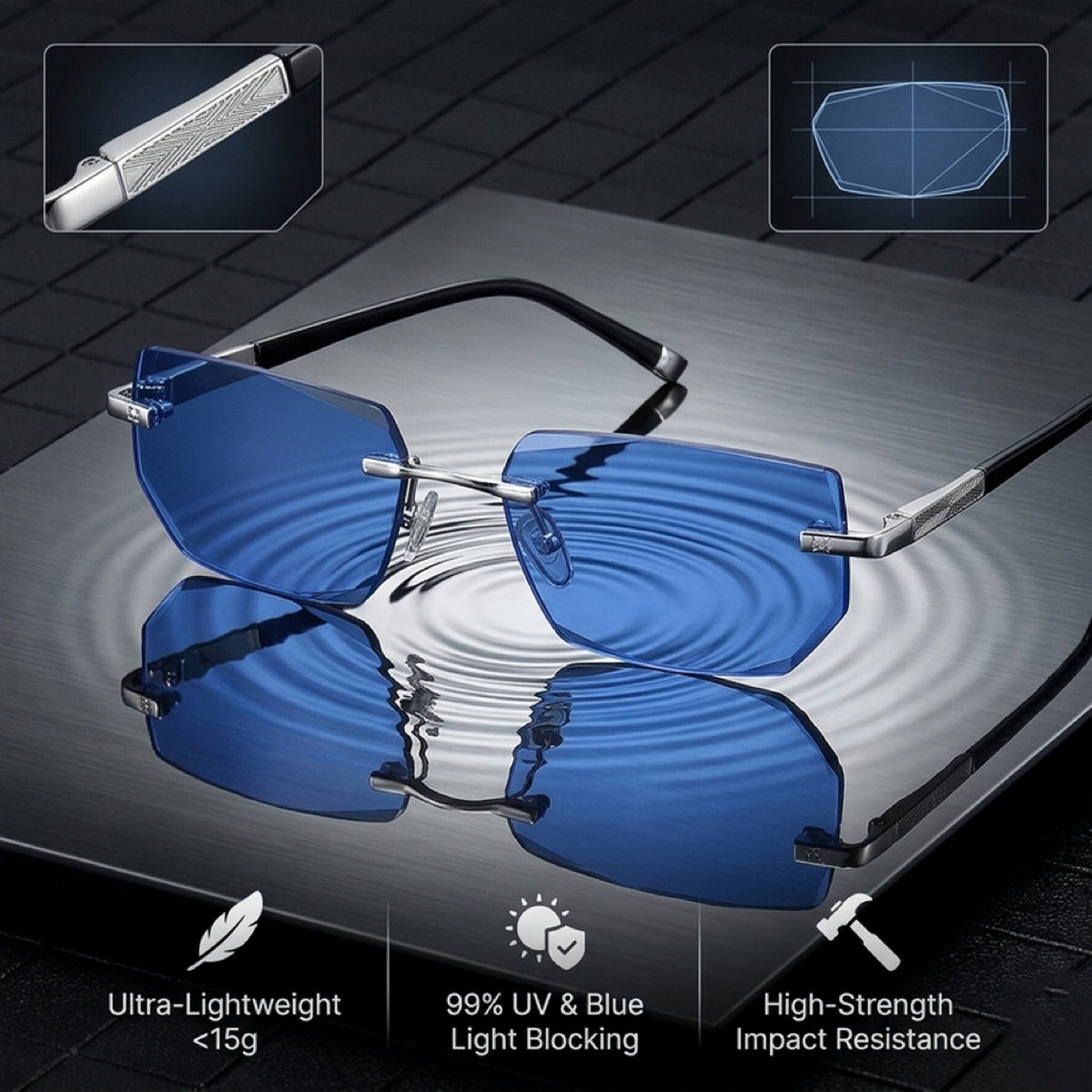 🔥Smart Auto-Focus Reading Glasses | Crystal Clear Vision for Seniors 👓❤️