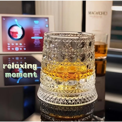 Rotating Whisky Glass