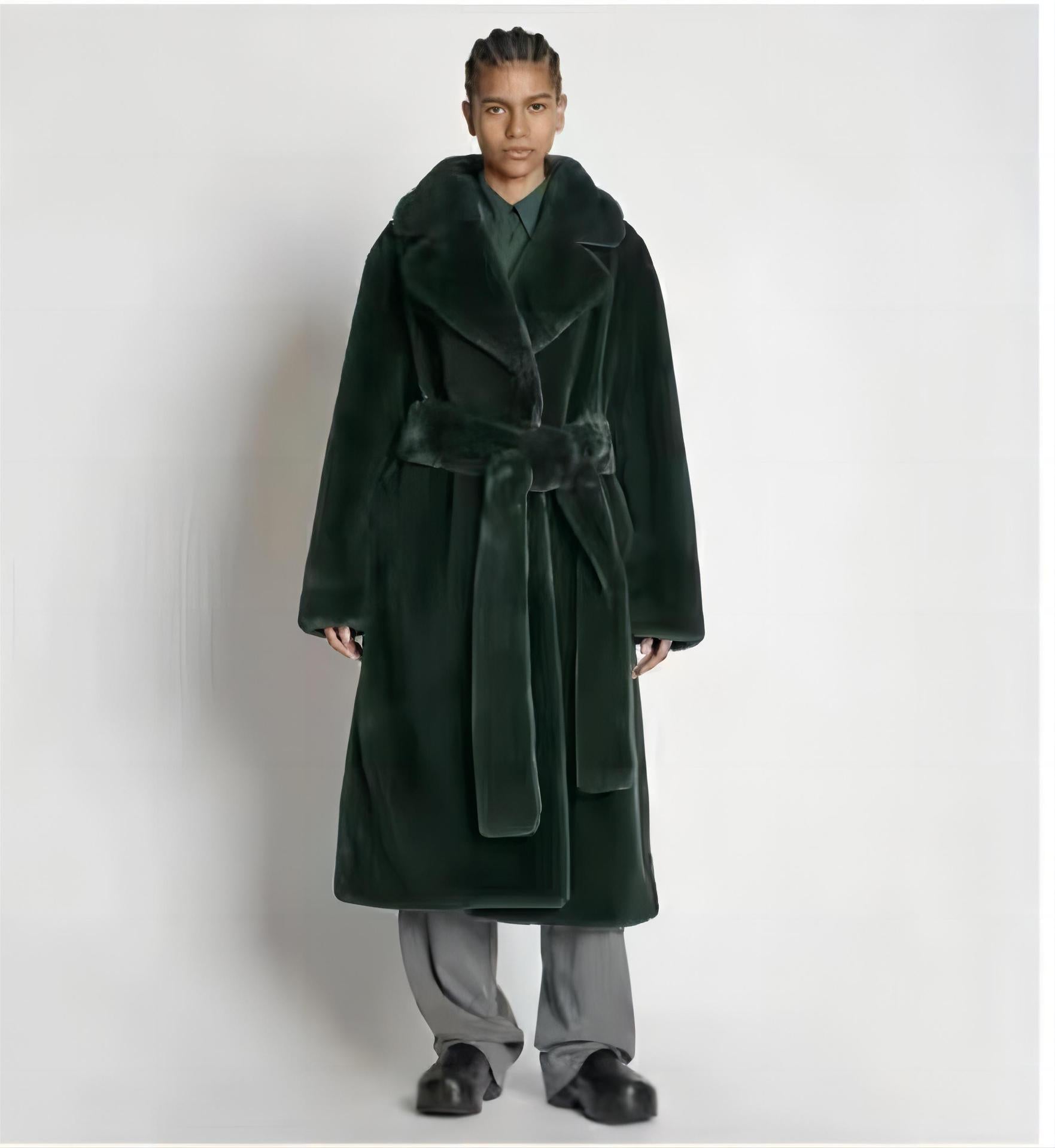 blackish green