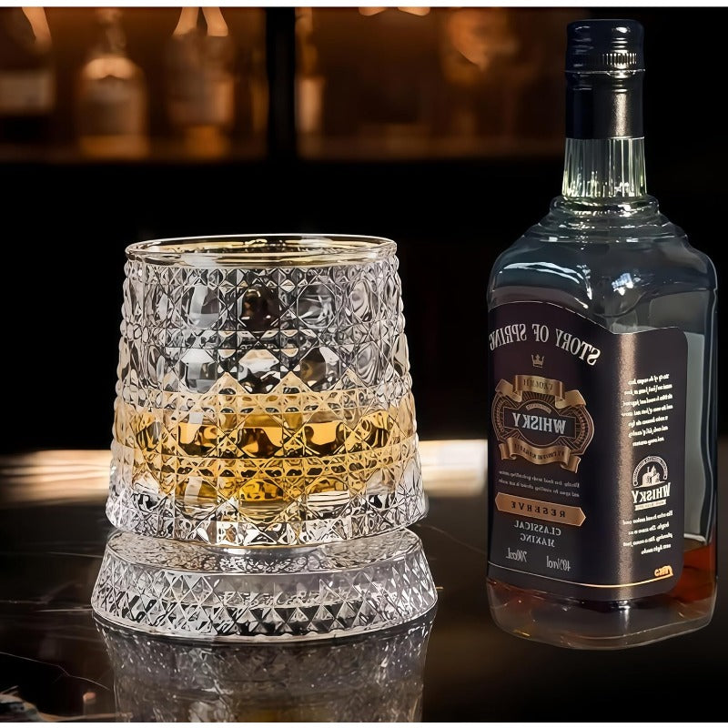 Rotating Whisky Glass
