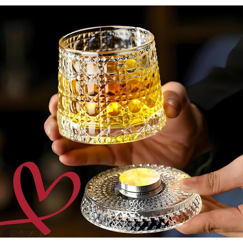Rotating Whisky Glass