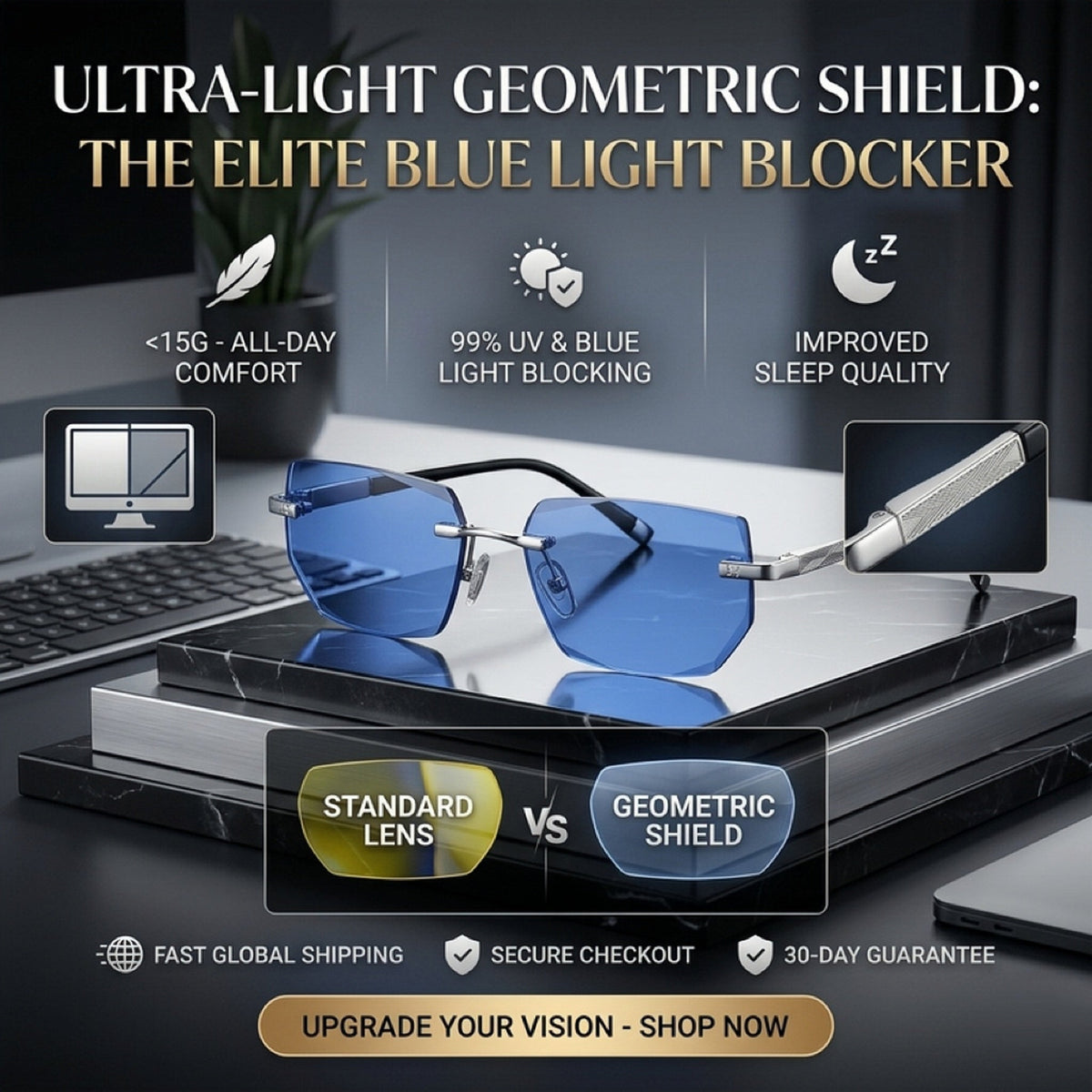 🔥Smart Auto-Focus Reading Glasses | Crystal Clear Vision for Seniors 👓❤️